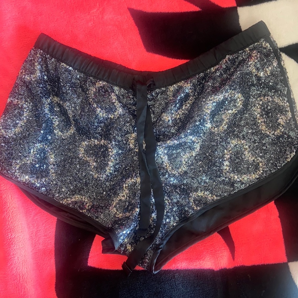 Victoria secret sequin shorts